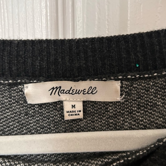 Madewell Double Windowpane Women's Medium - Picture 3 of 4